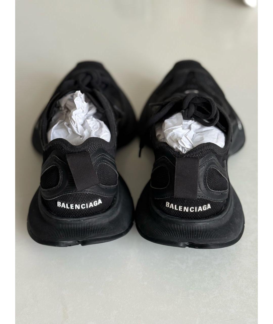 BALENCIAGA Черные кроссовки, фото 4