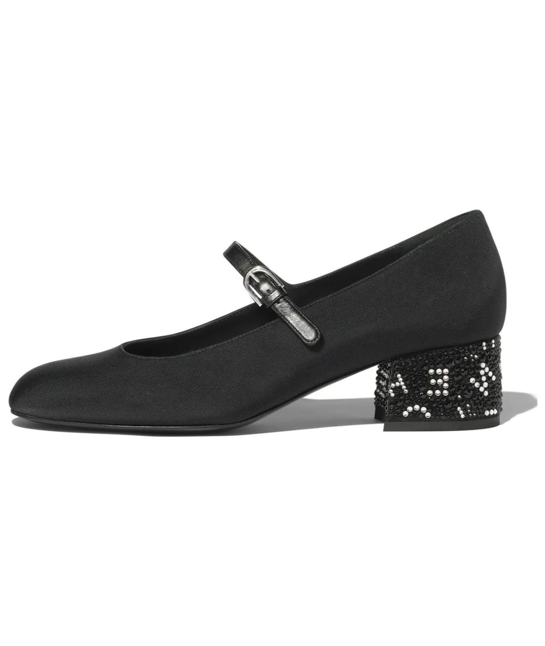 CHANEL Черные туфли, фото 4