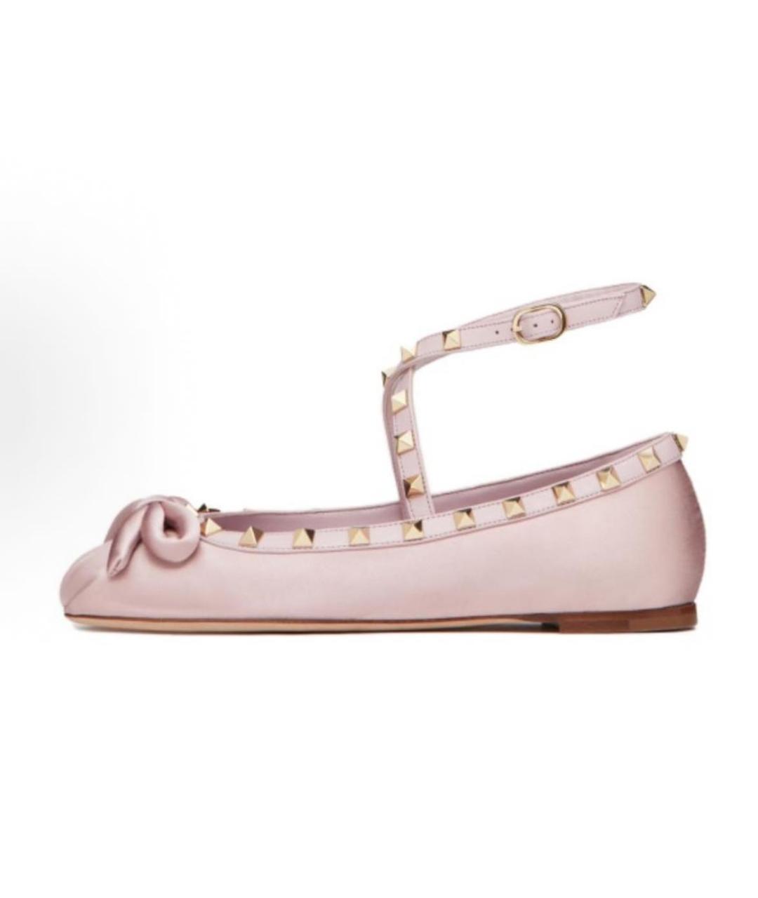 VALENTINO Розовые балетки, фото 6