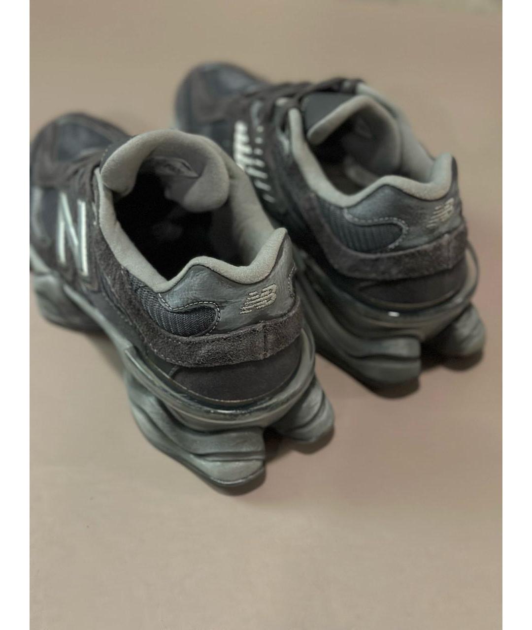 NEW BALANCE Антрацитовые замшевые кроссовки, фото 5