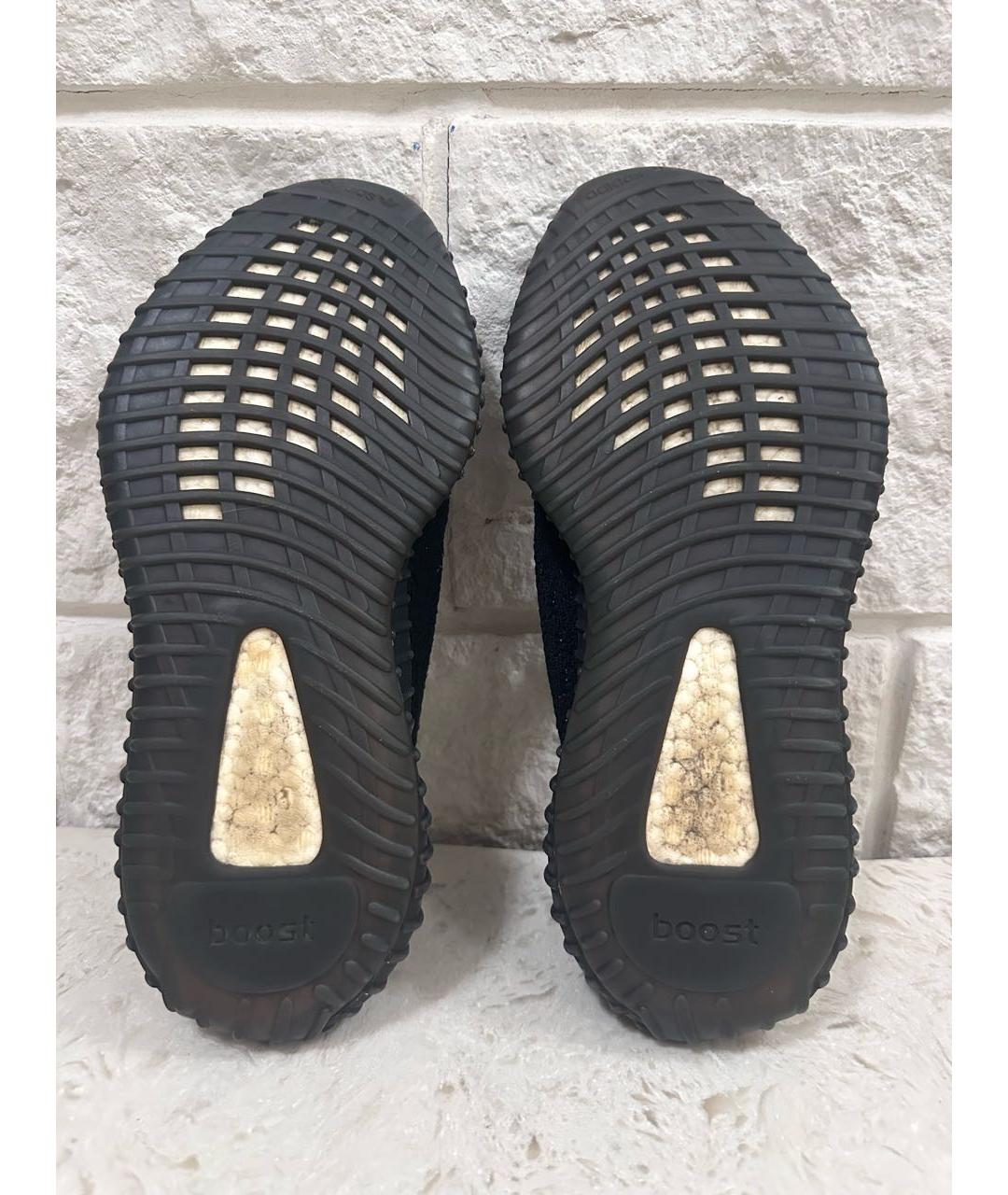 ADIDAS YEEZY Черные низкие кроссовки / кеды, фото 4