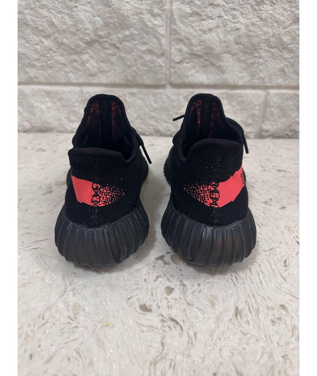 ADIDAS YEEZY Черные низкие кроссовки / кеды, фото 8