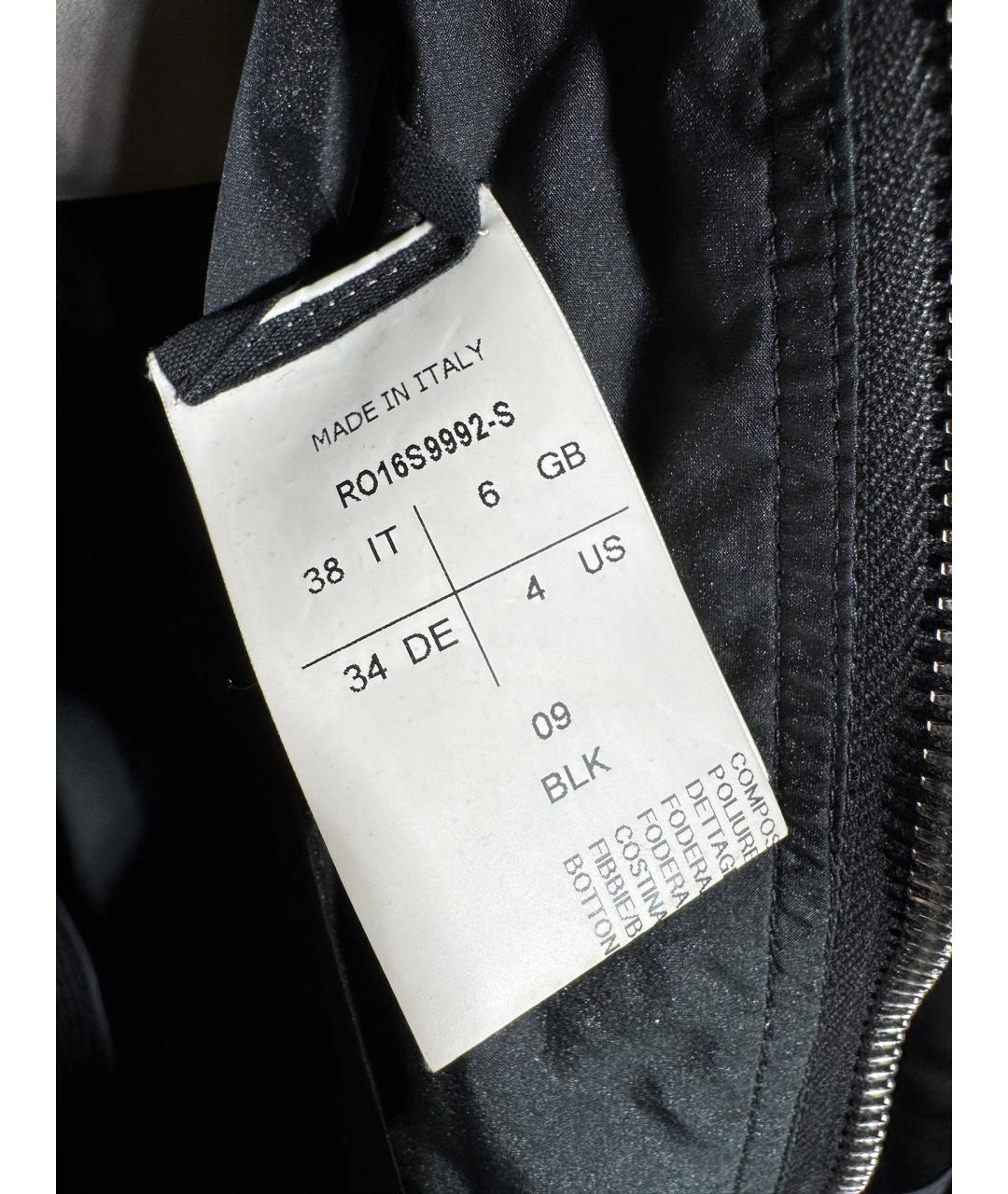 RICK OWENS Черная полиамидовая куртка, фото 7