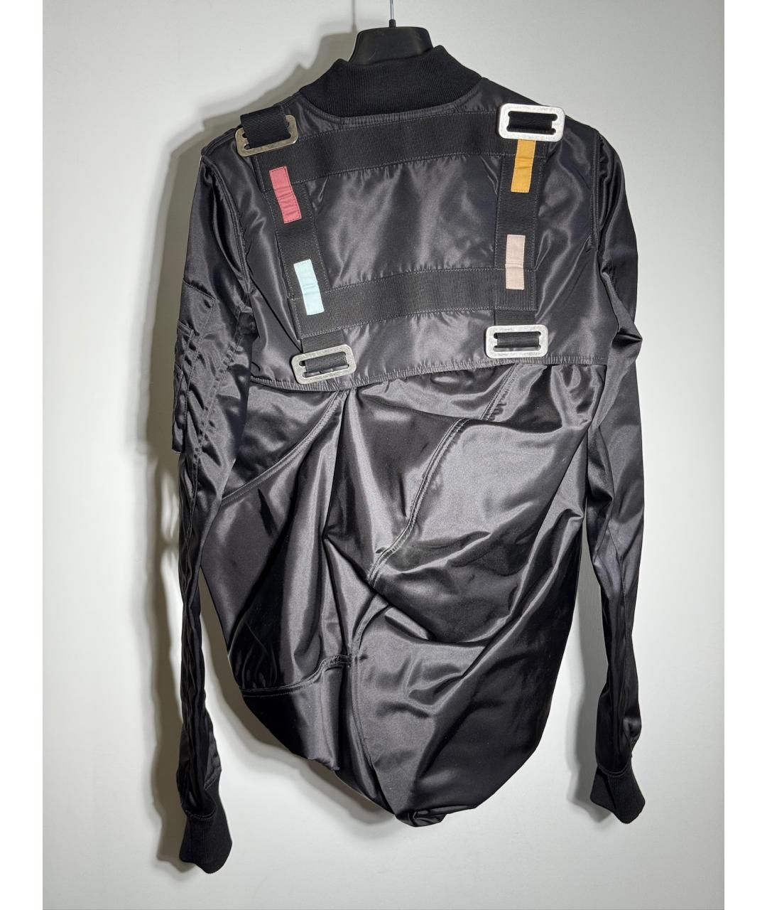 RICK OWENS Черная полиамидовая куртка, фото 2