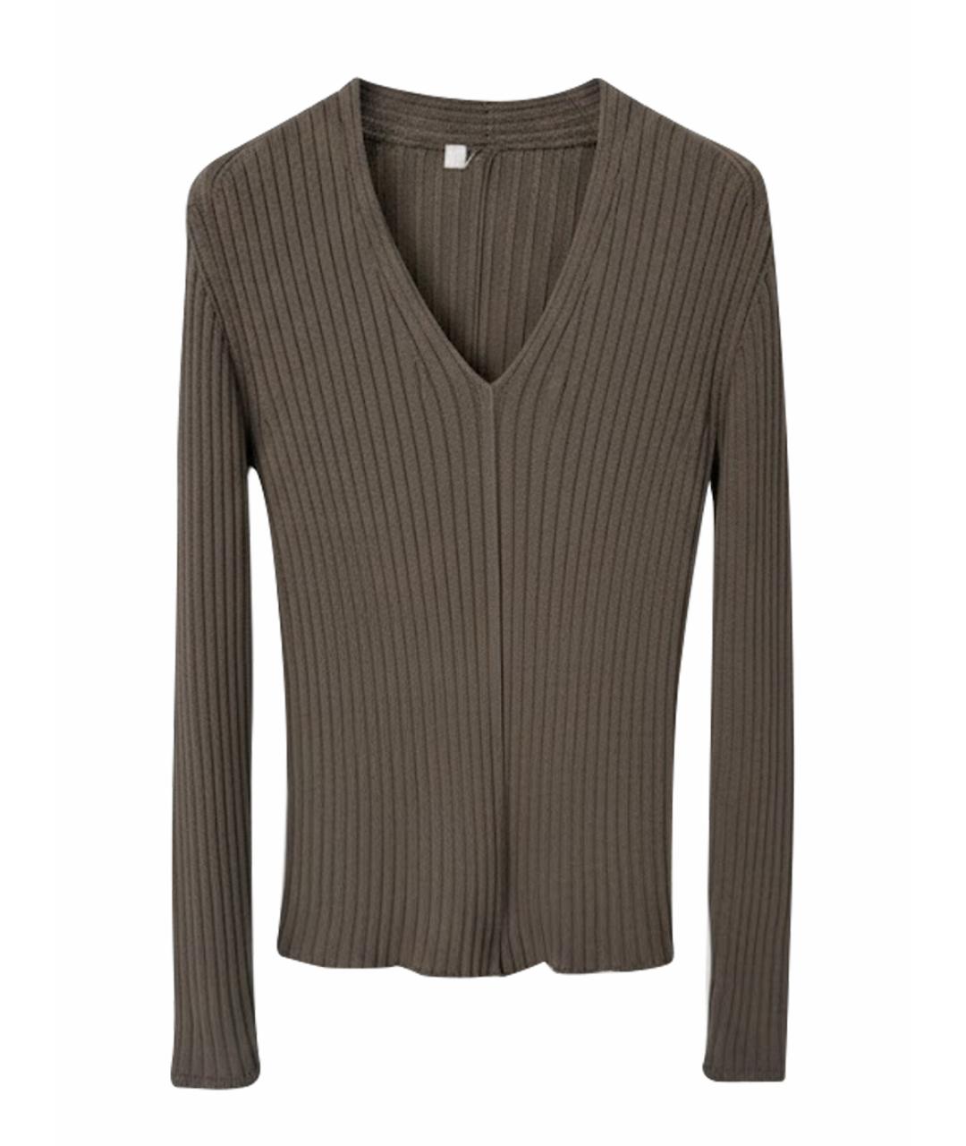 MAX MARA Зеленый хлопковый джемпер / свитер, фото 1