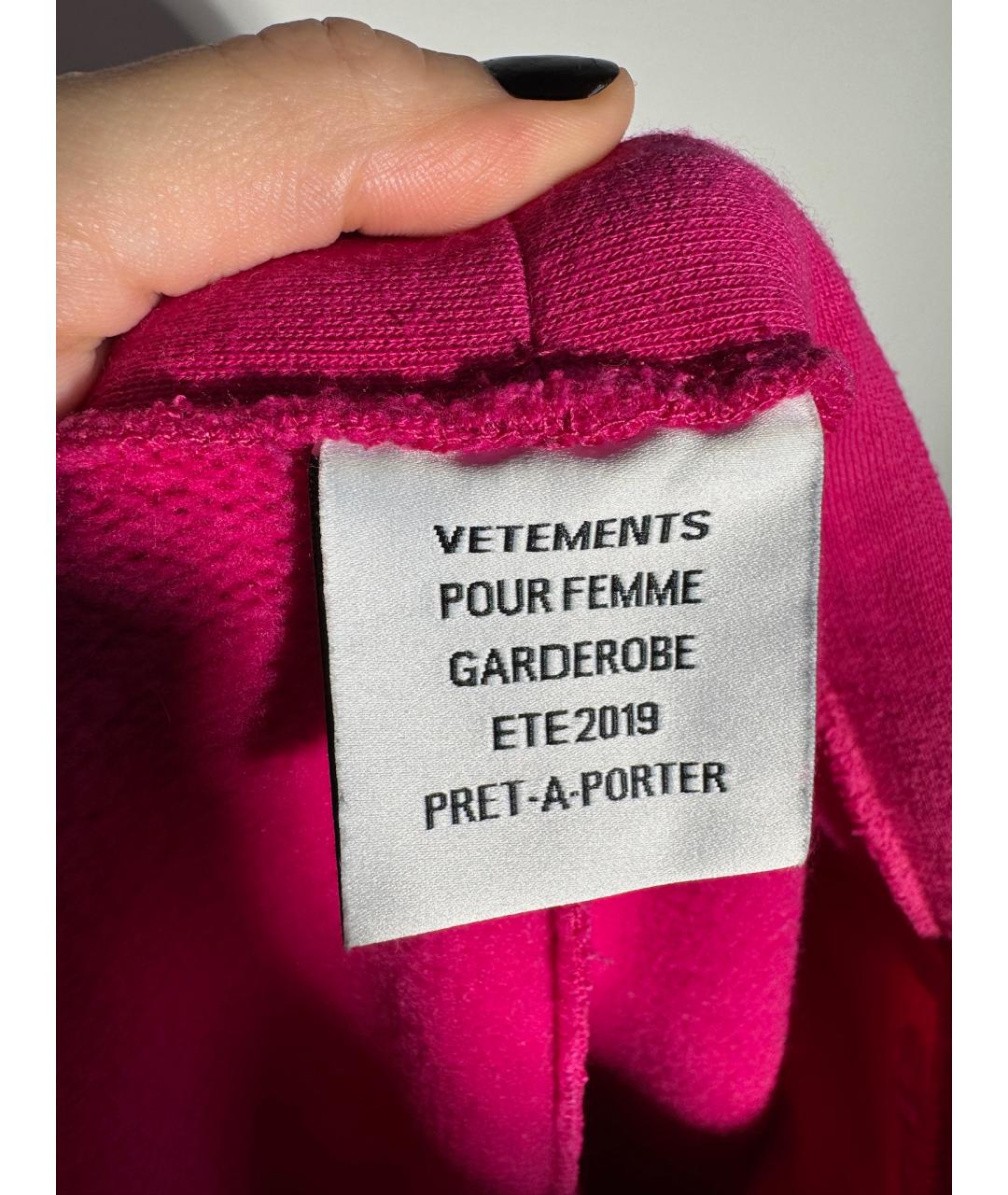 VETEMENTS Фуксия полиэстеровый спортивные костюмы, фото 9