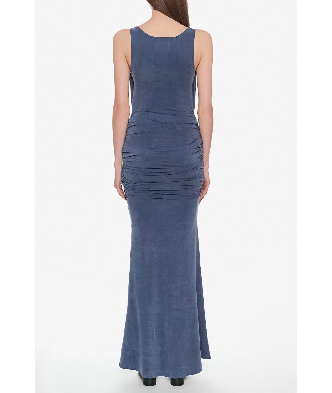 VIVIENNE WESTWOOD Синее коктейльное платье, фото 4