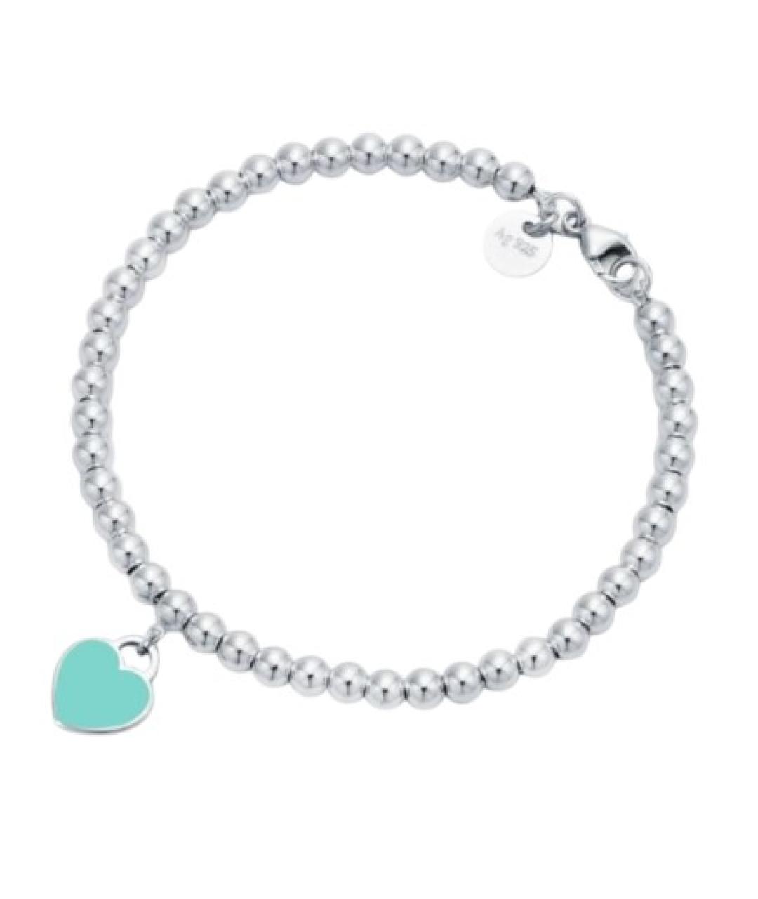 TIFFANY&CO Серебрянный серебряный браслет, фото 8