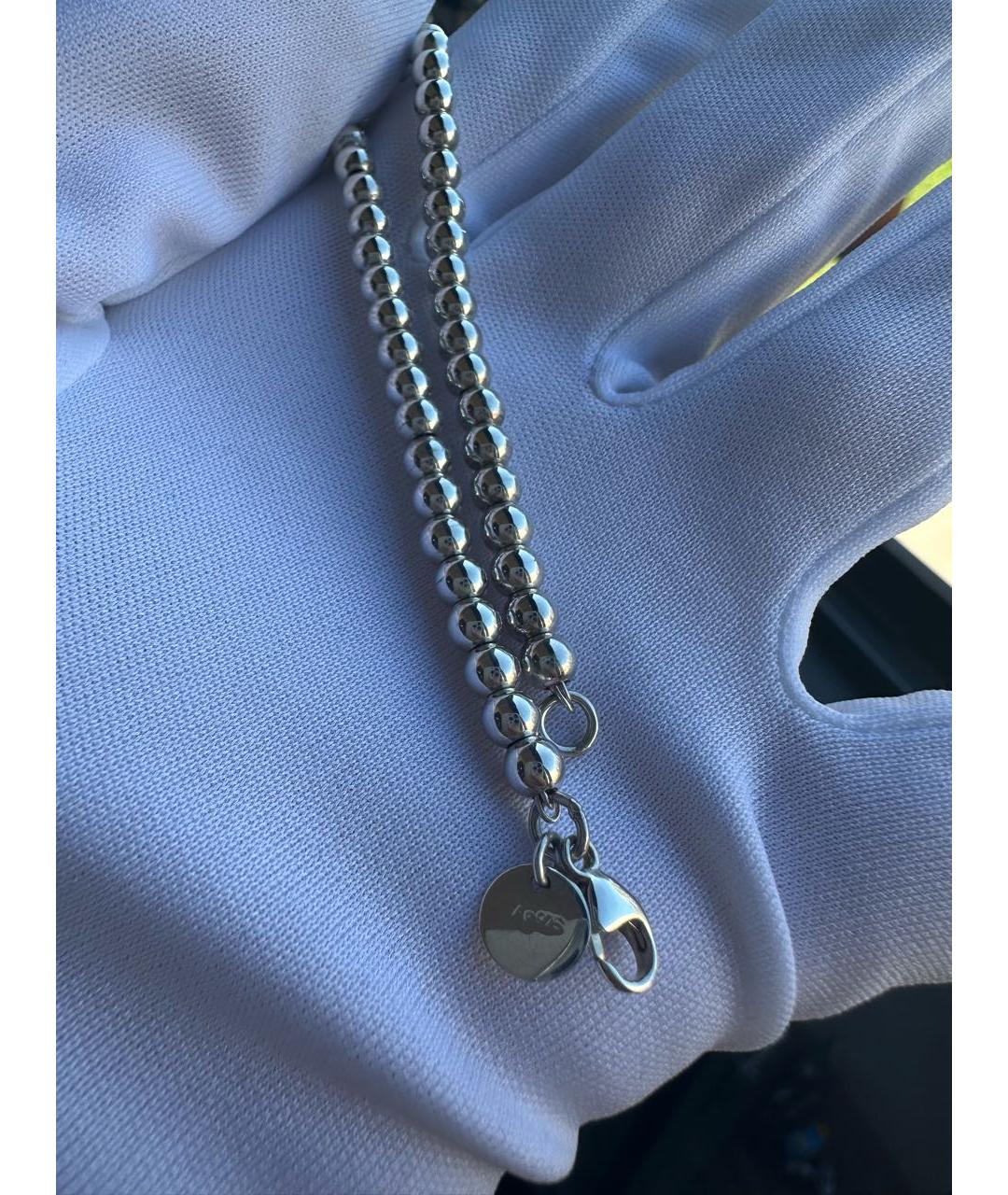TIFFANY&CO Серебрянный серебряный браслет, фото 5