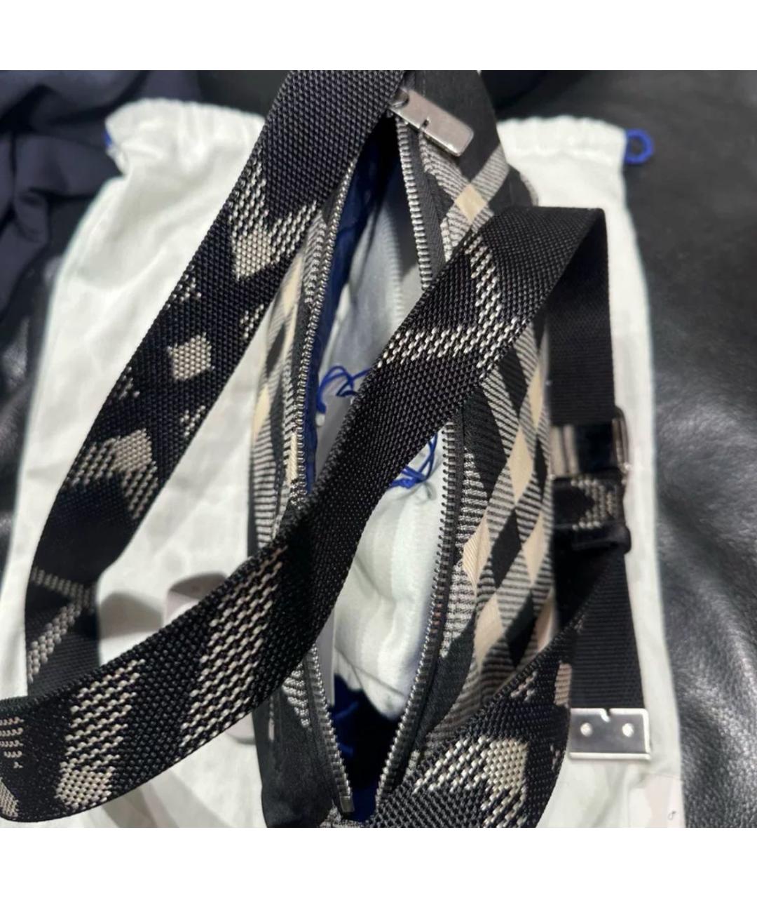 BURBERRY Черная сумка через плечо, фото 5