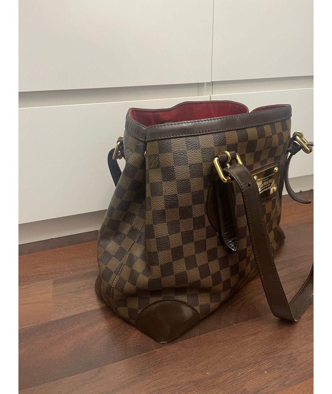 LOUIS VUITTON Коричневая сумка тоут, фото 2