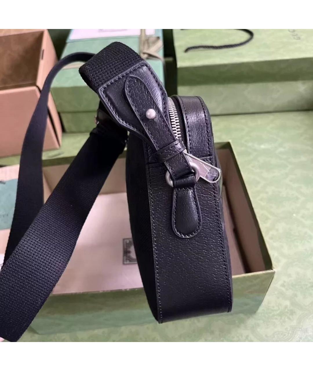 GUCCI Черная сумка на плечо, фото 4