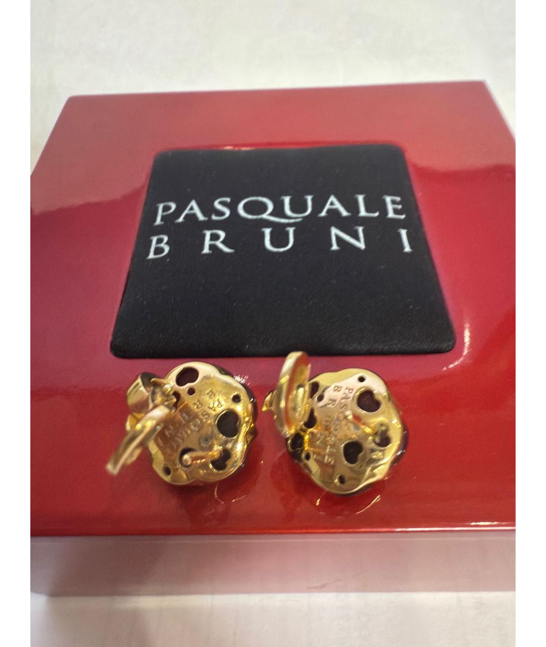 PASQUALE BRUNI Коричневые серьги из розового золота, фото 2