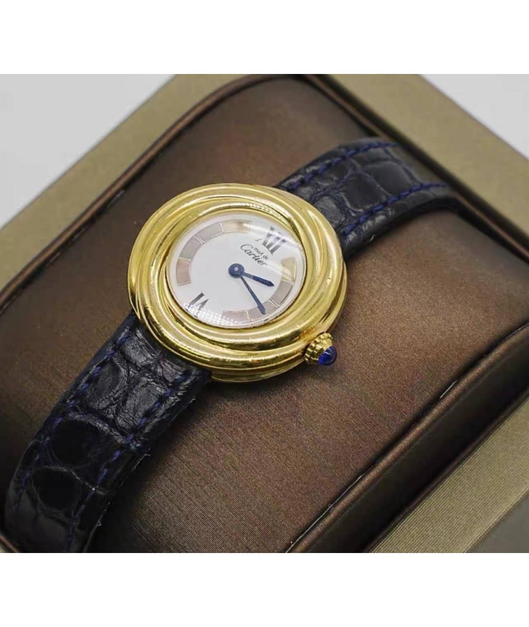 CARTIER Золотые часы, фото 2