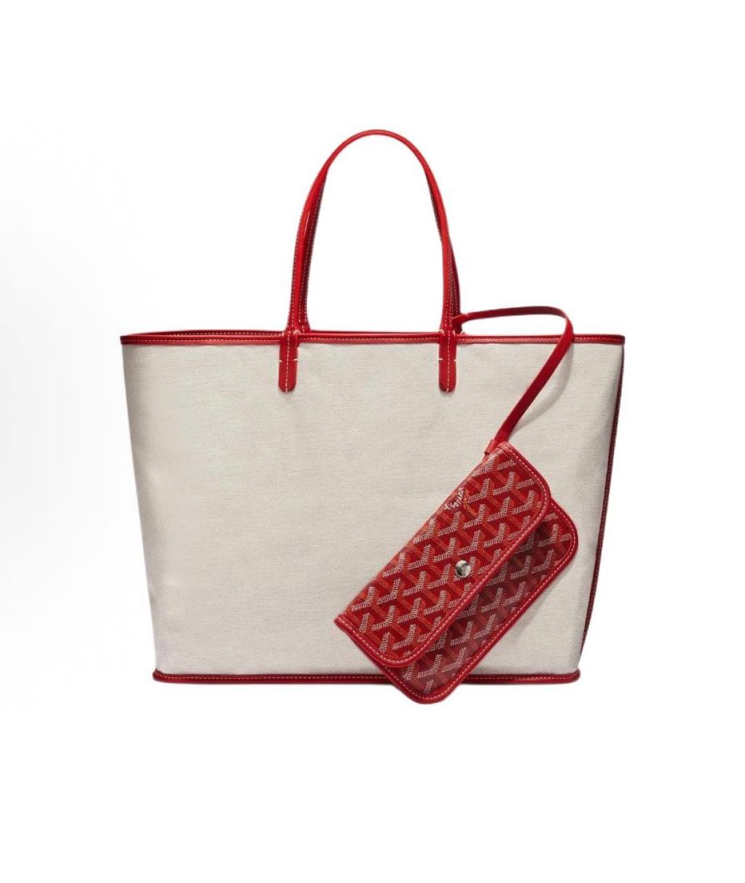 GOYARD Кожаная сумка тоут, фото 3