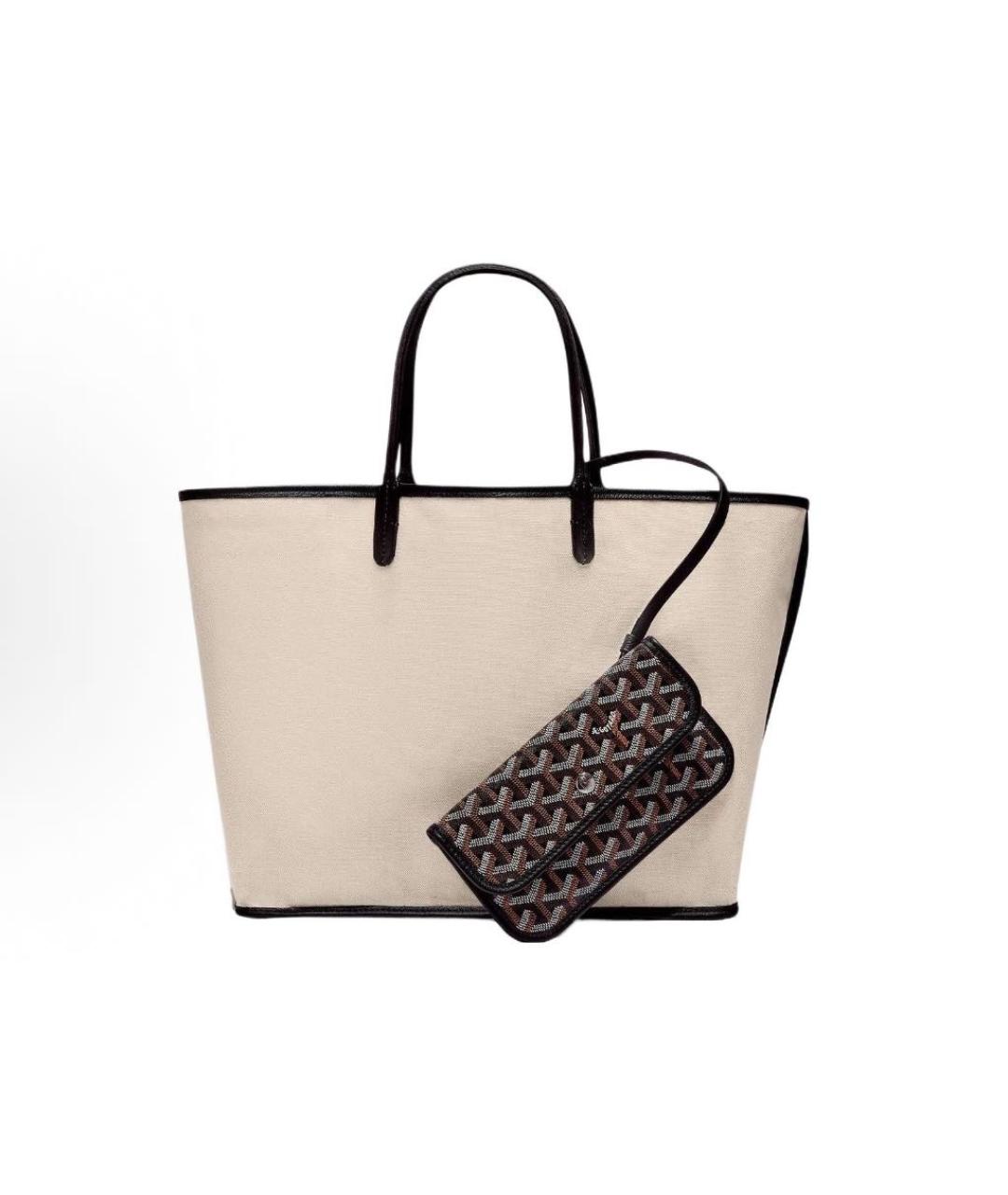 GOYARD Кожаная сумка тоут, фото 3