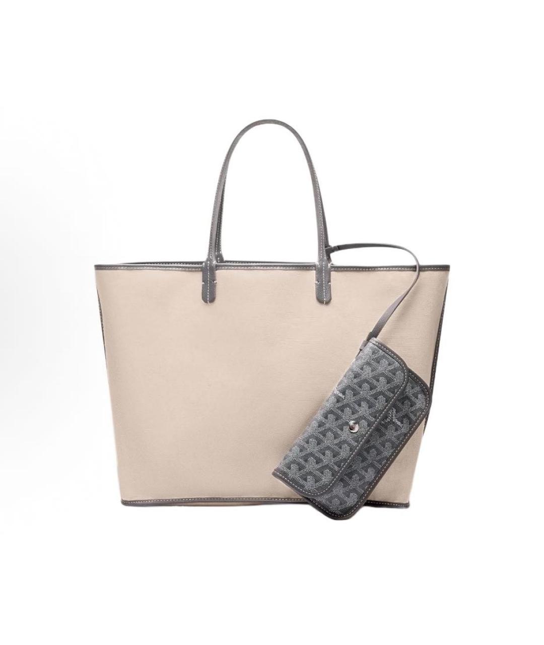 GOYARD Кожаная сумка тоут, фото 3