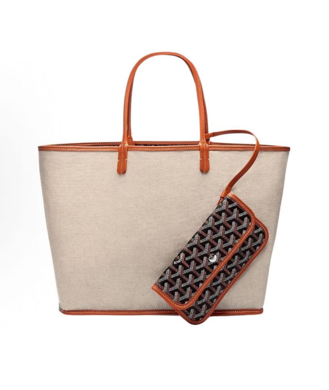 GOYARD Кожаная сумка тоут, фото 3