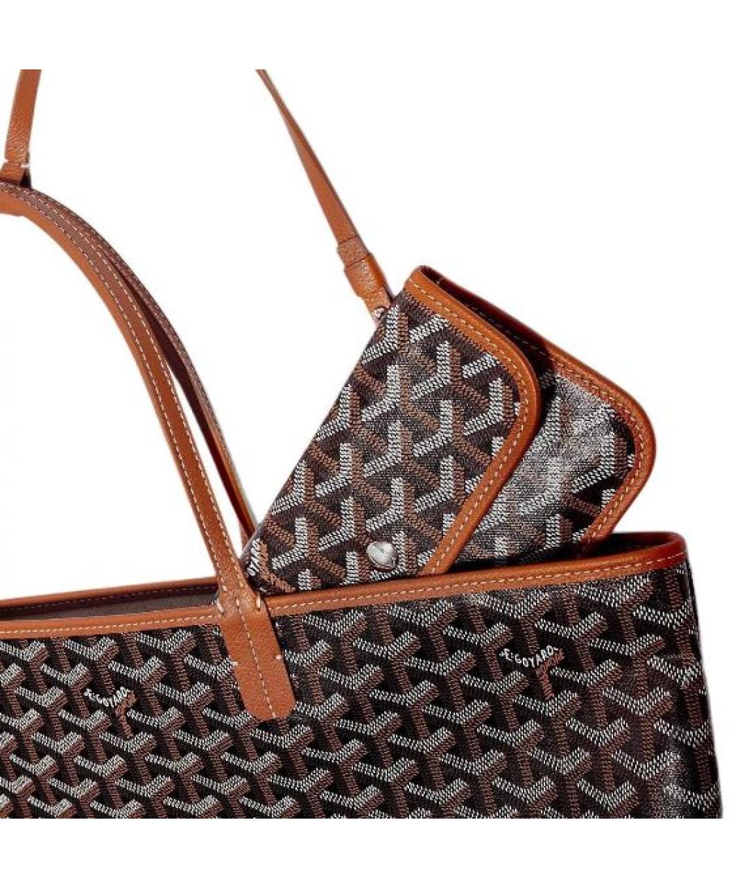 GOYARD Кожаная сумка тоут, фото 4