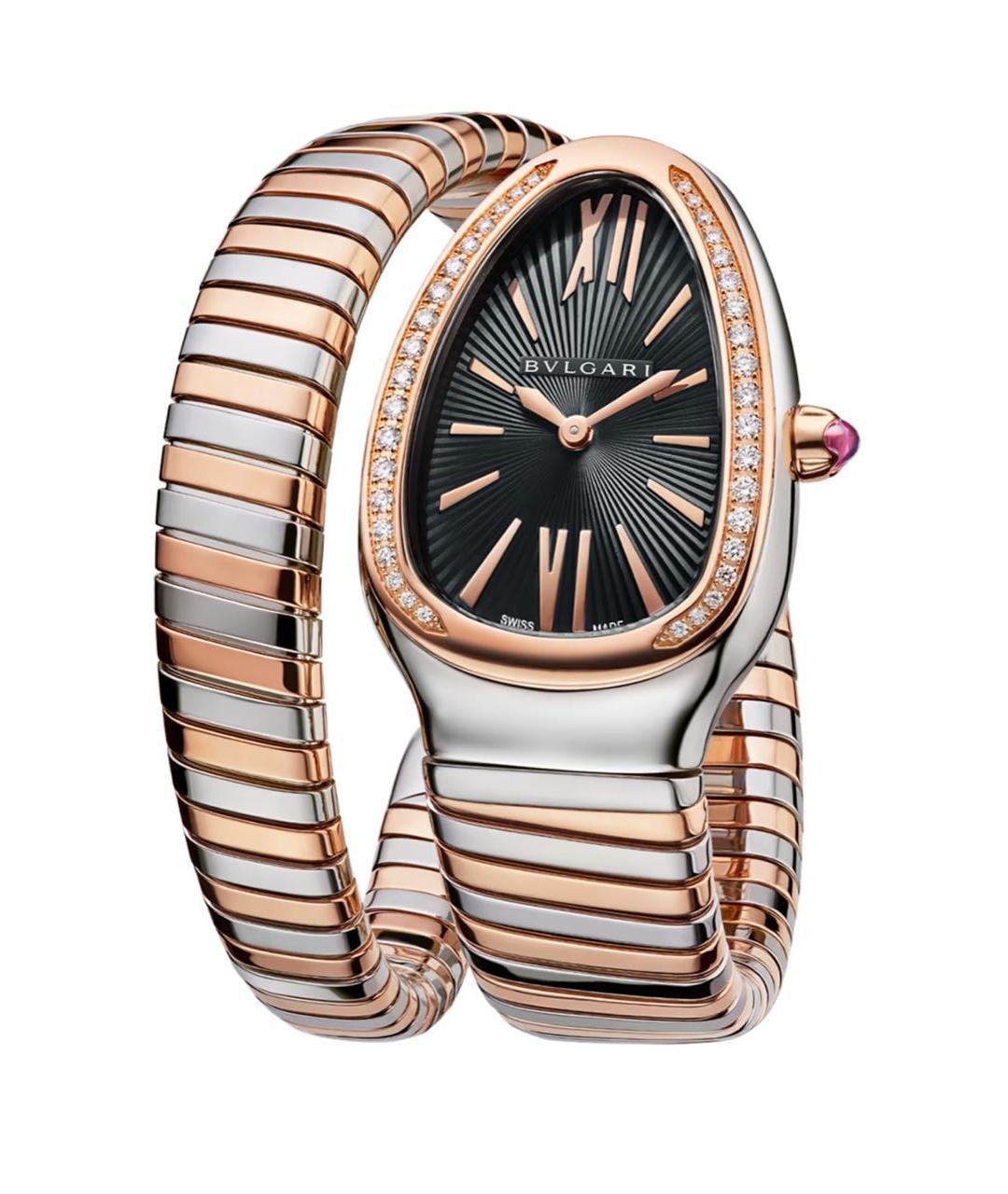 BVLGARI Золотые часы, фото 2