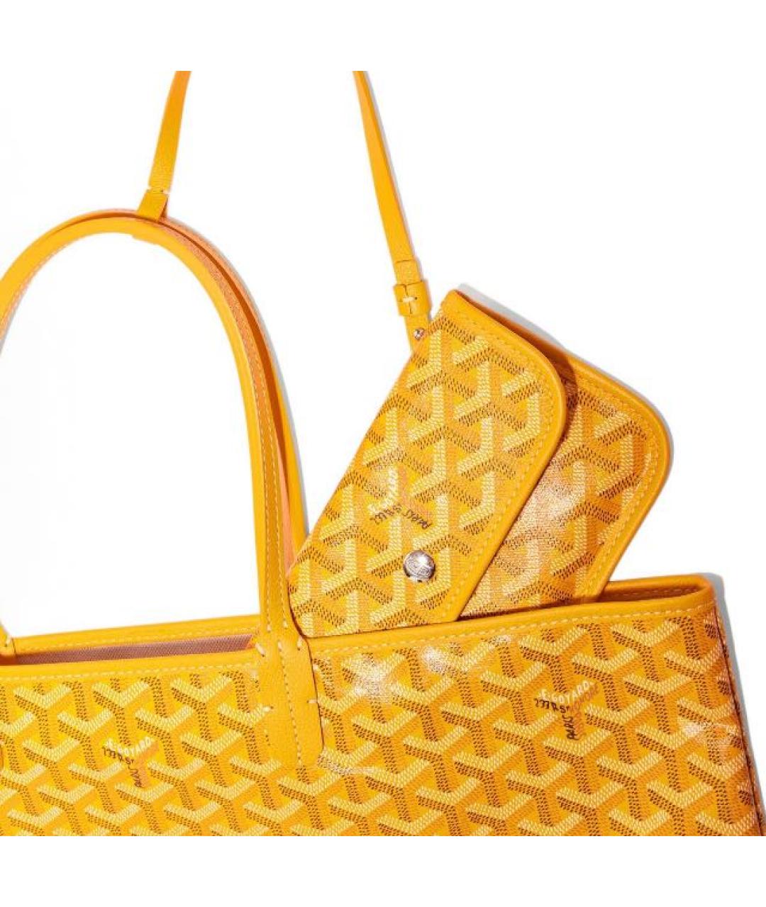 GOYARD Кожаная сумка тоут, фото 5