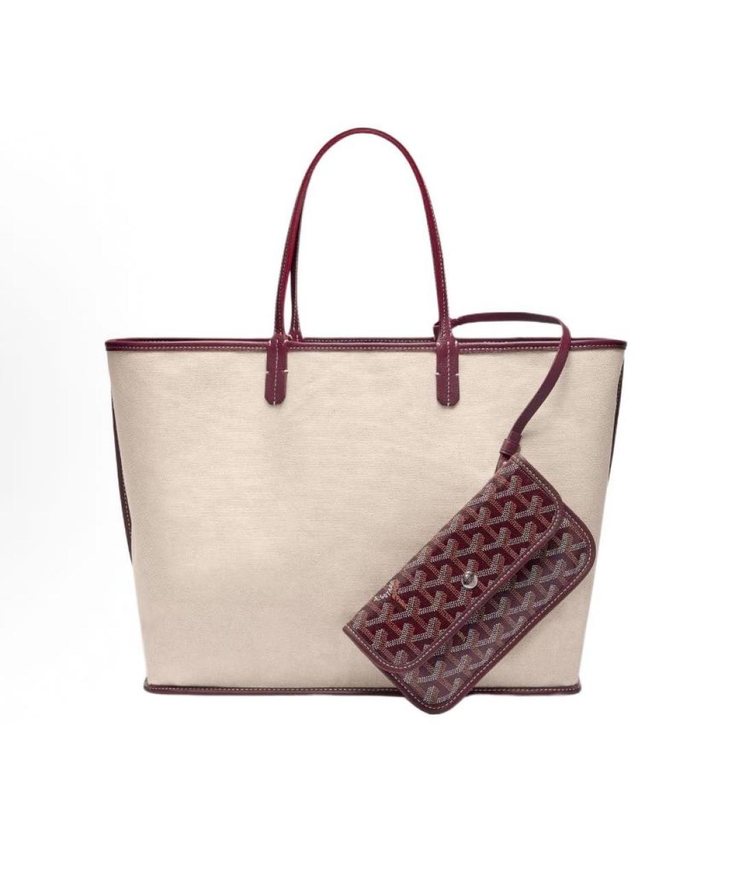 GOYARD Кожаная сумка тоут, фото 3
