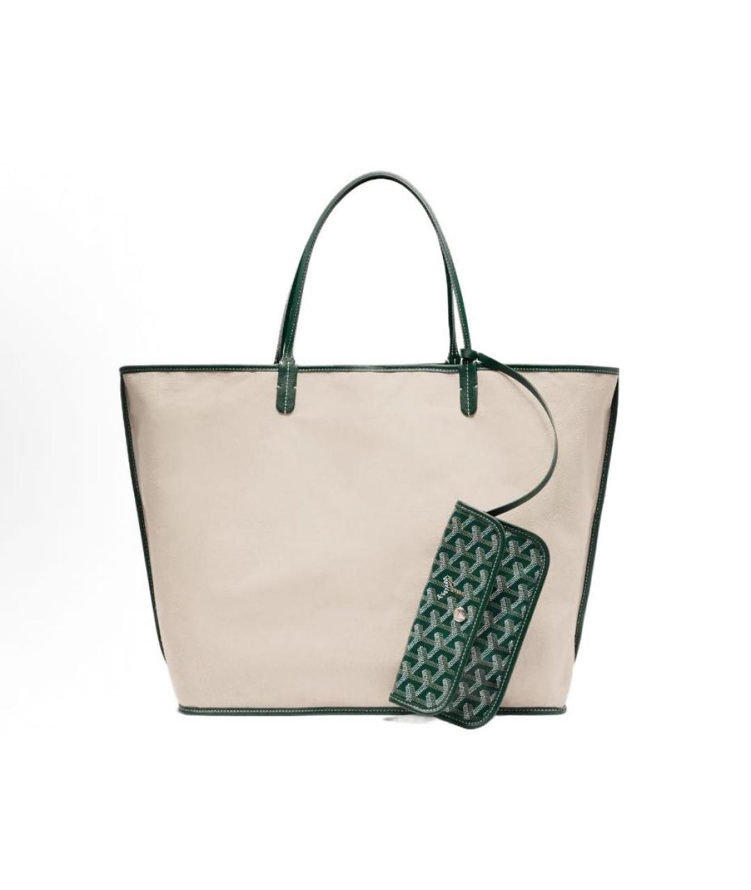 GOYARD Кожаная сумка тоут, фото 3