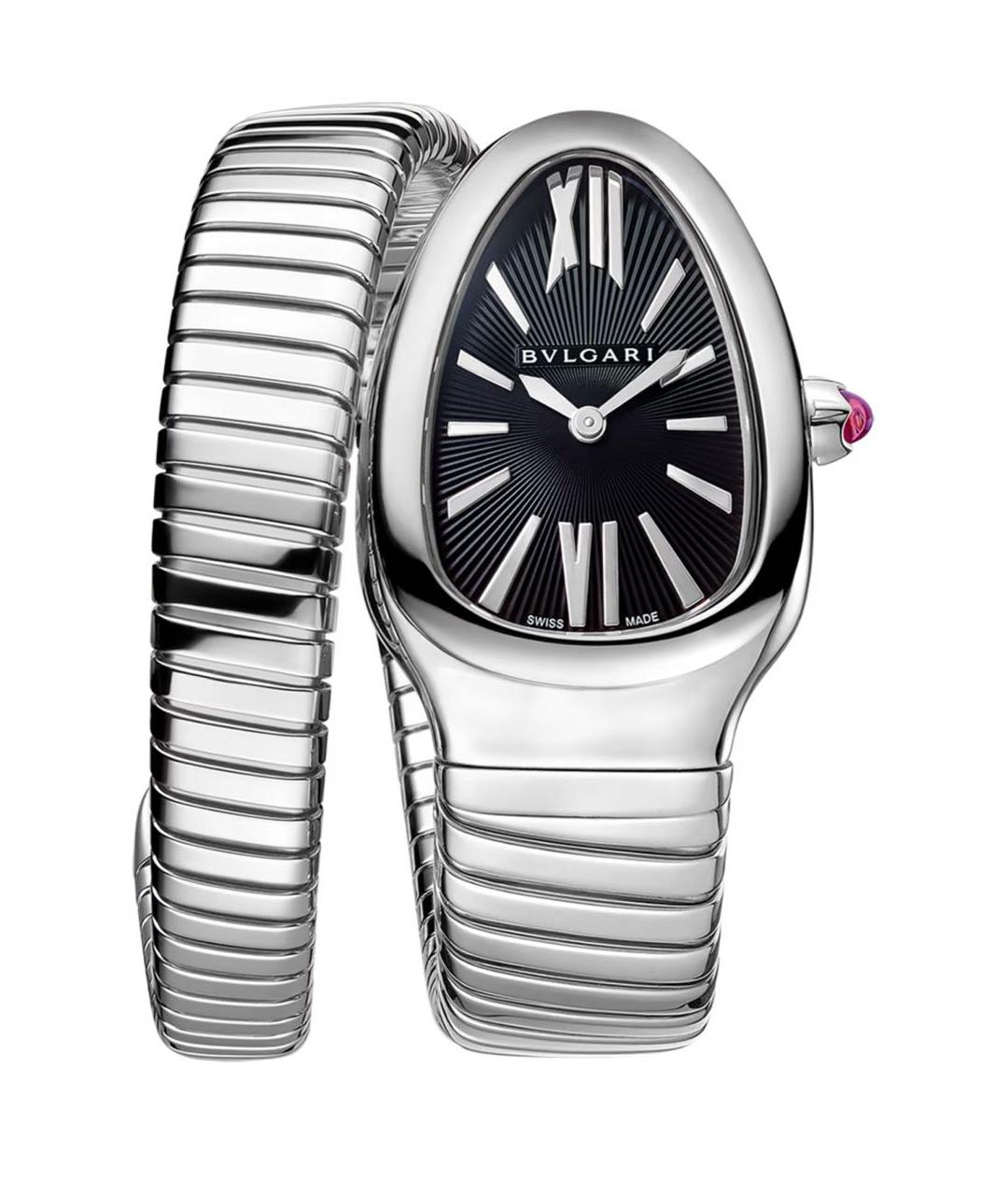 BVLGARI Серебряные часы, фото 1