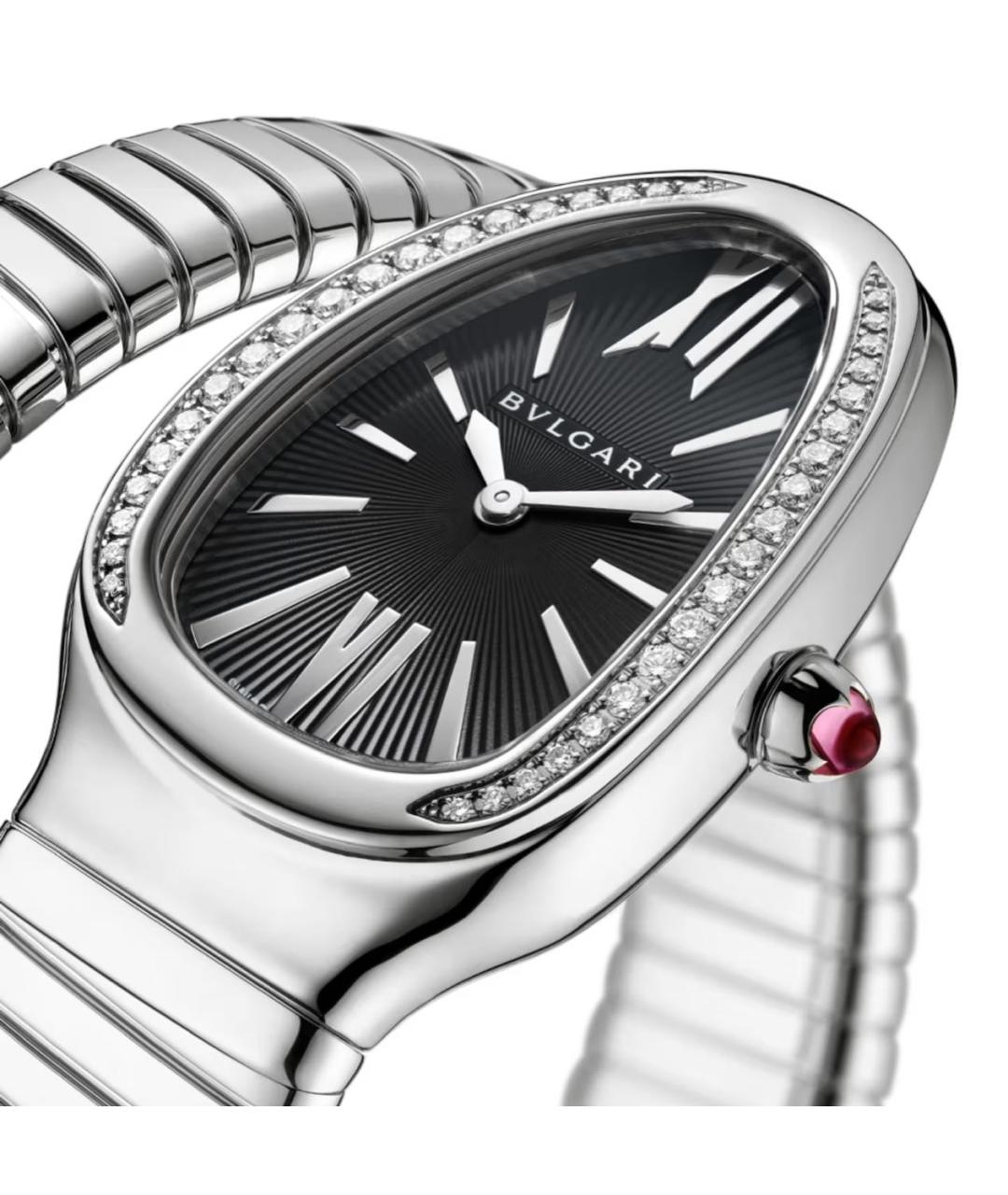 BVLGARI Серебряные часы, фото 2