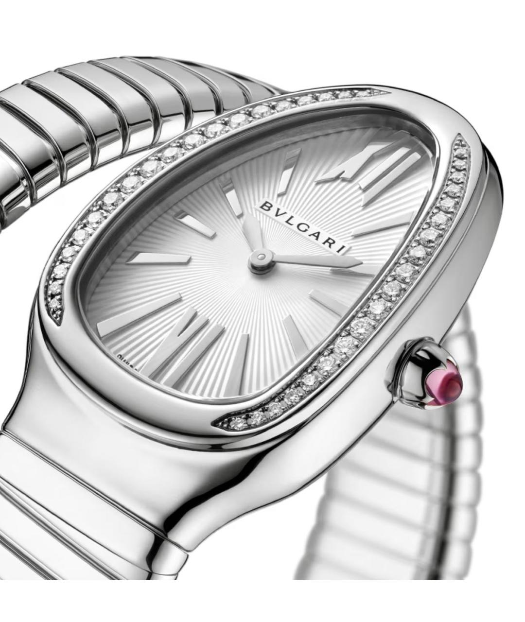BVLGARI Серебряные часы, фото 3