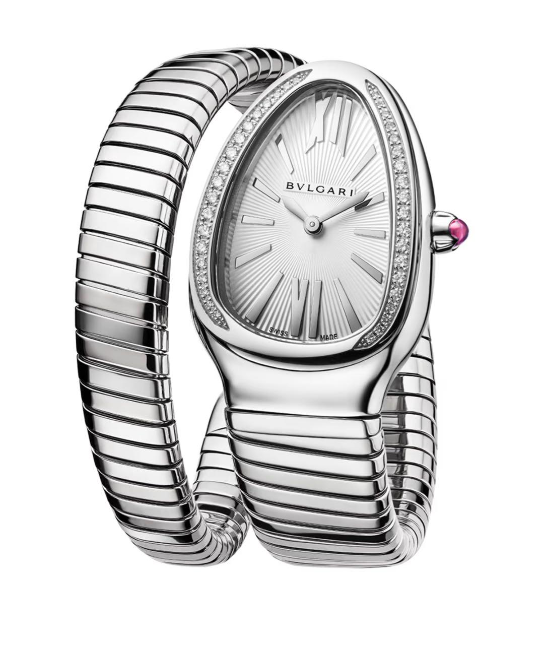 BVLGARI Серебряные часы, фото 2