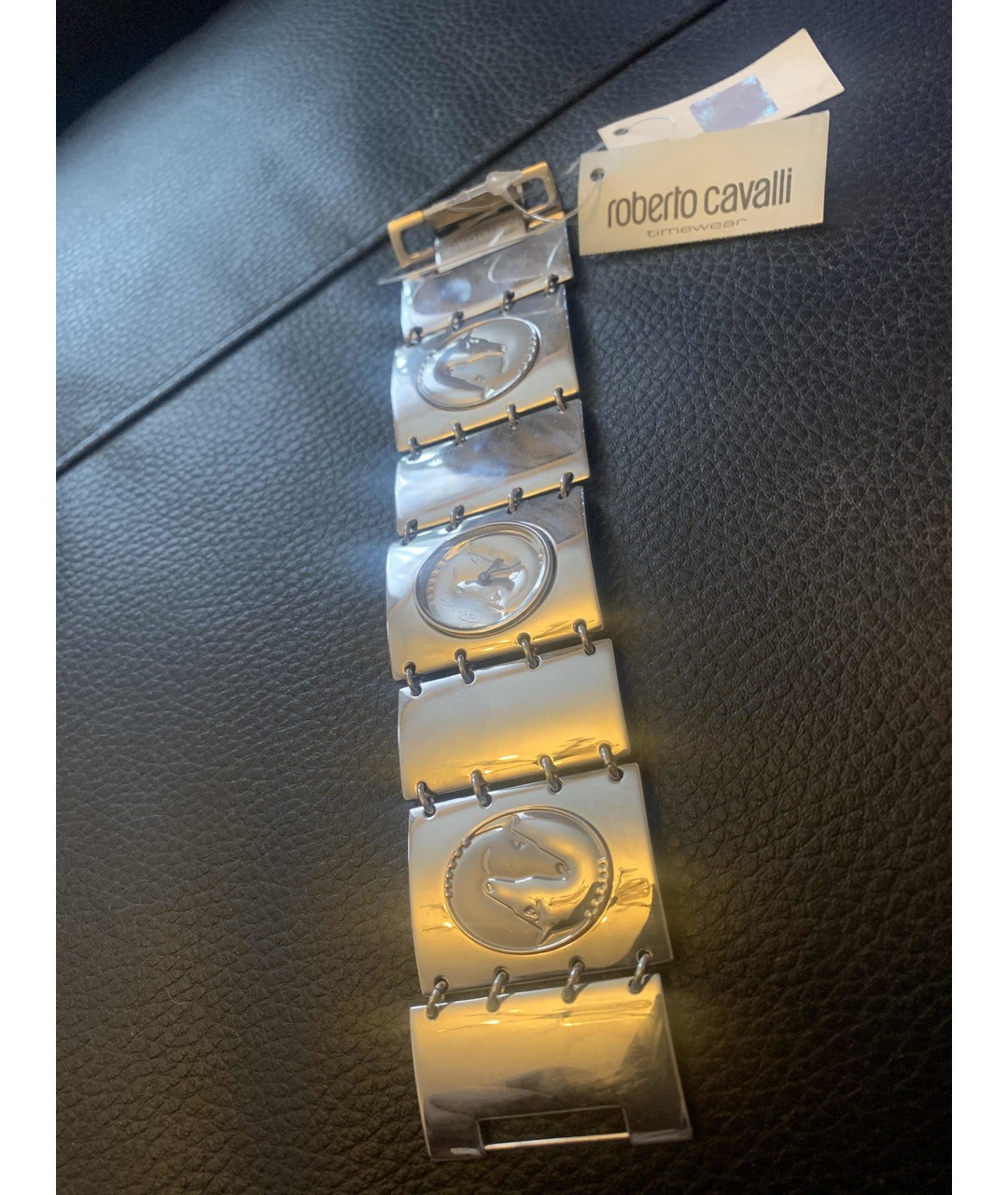 ROBERTO CAVALLI Серебряные стальные часы, фото 4