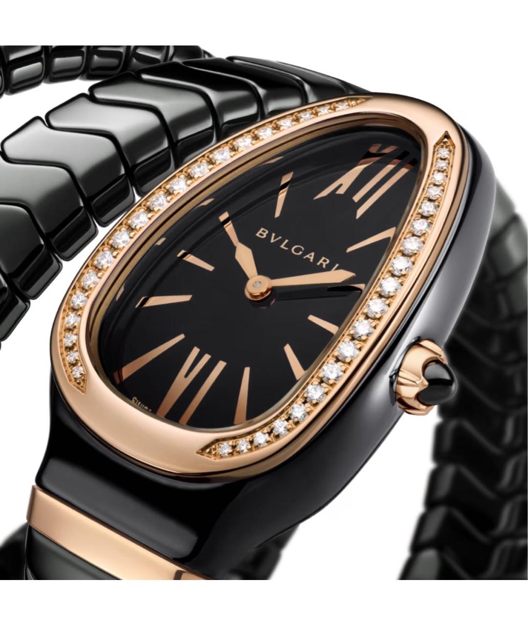BVLGARI Золотые часы, фото 2