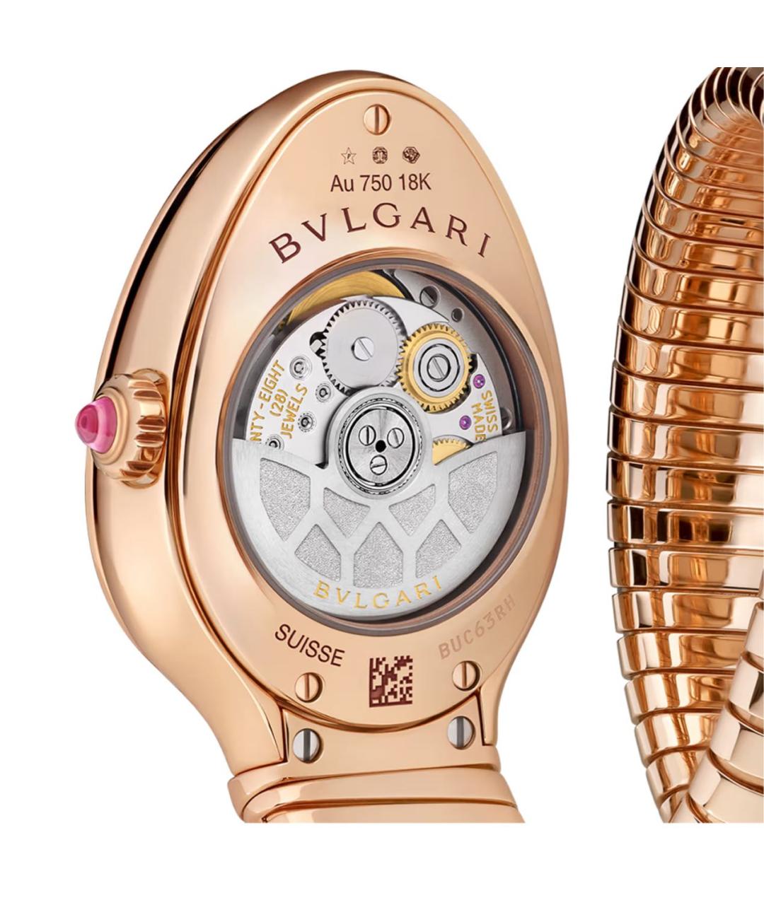 BVLGARI Золотые часы, фото 4