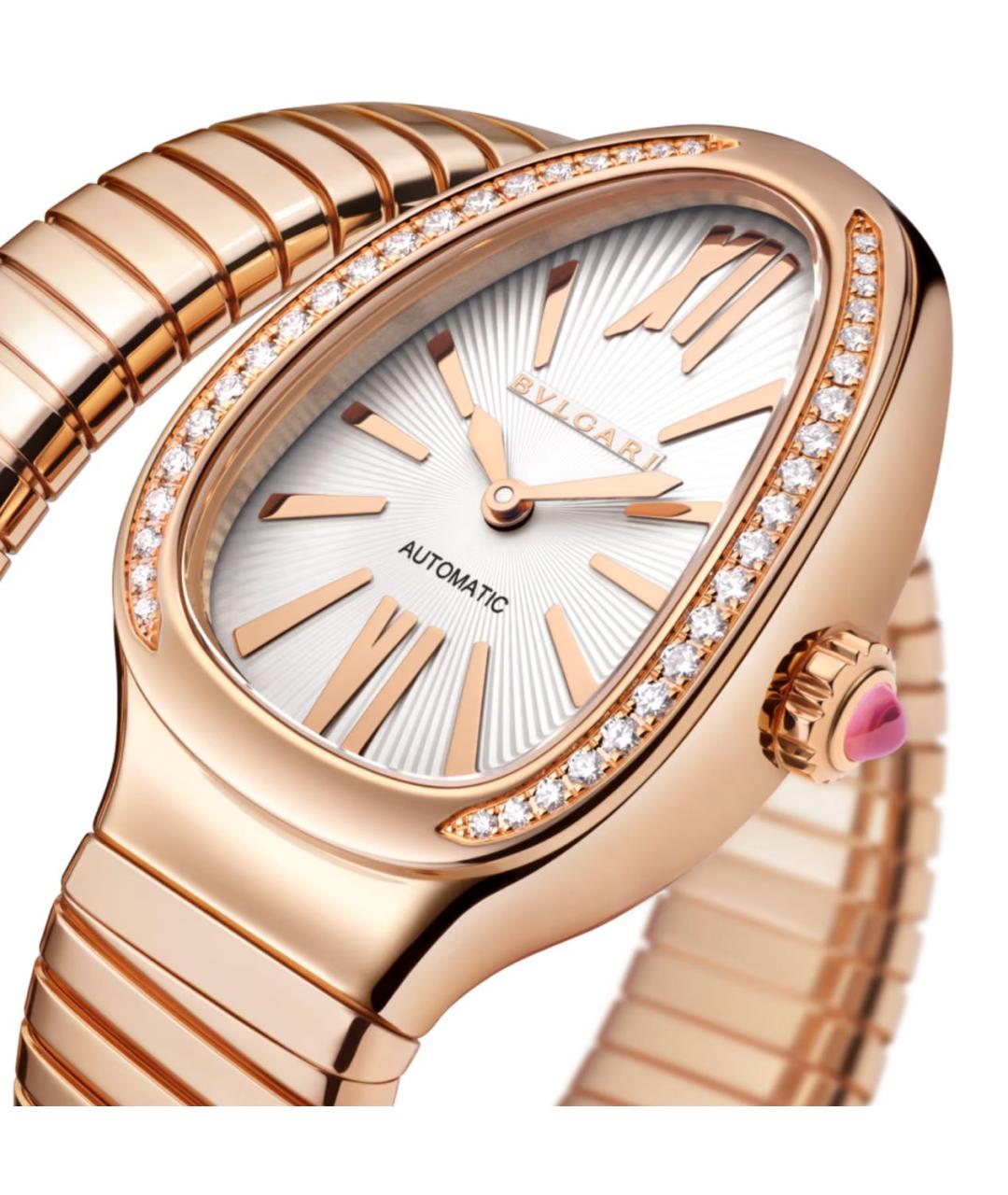 BVLGARI Золотые часы, фото 2