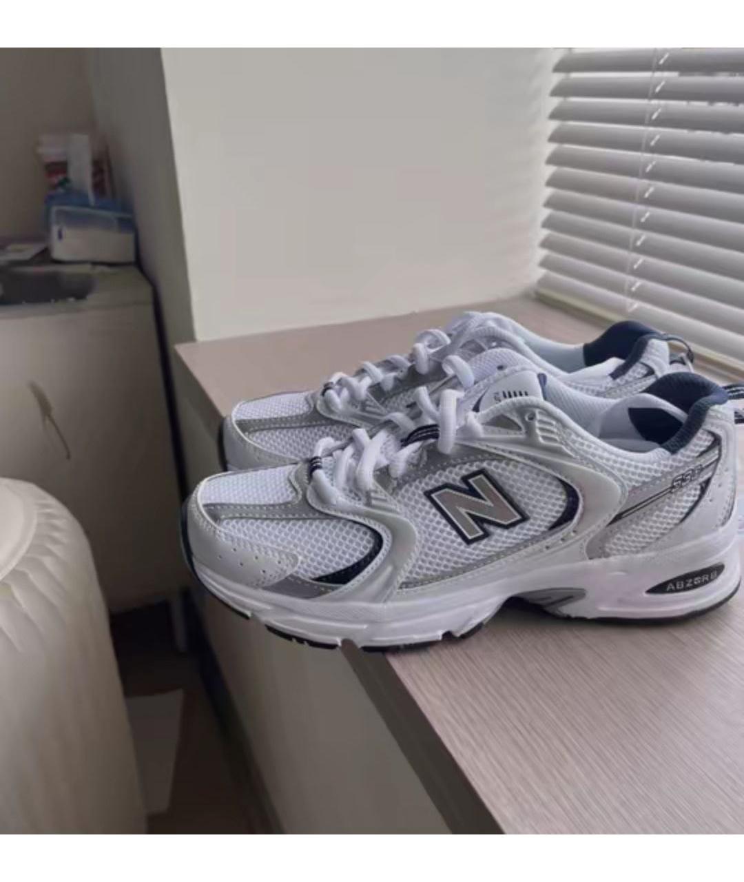 NEW BALANCE Белые кроссовки, фото 4