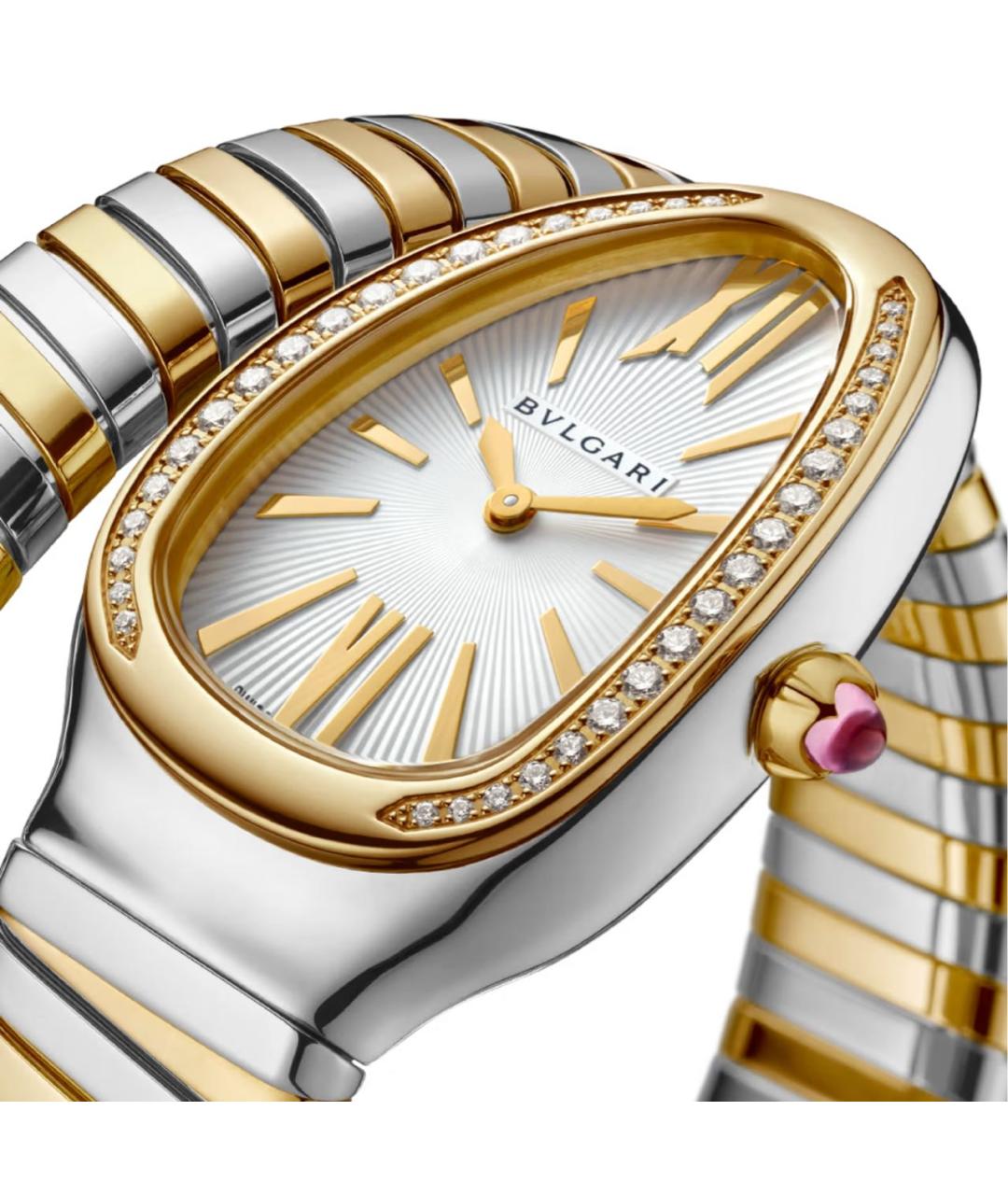 BVLGARI Золотые часы, фото 2