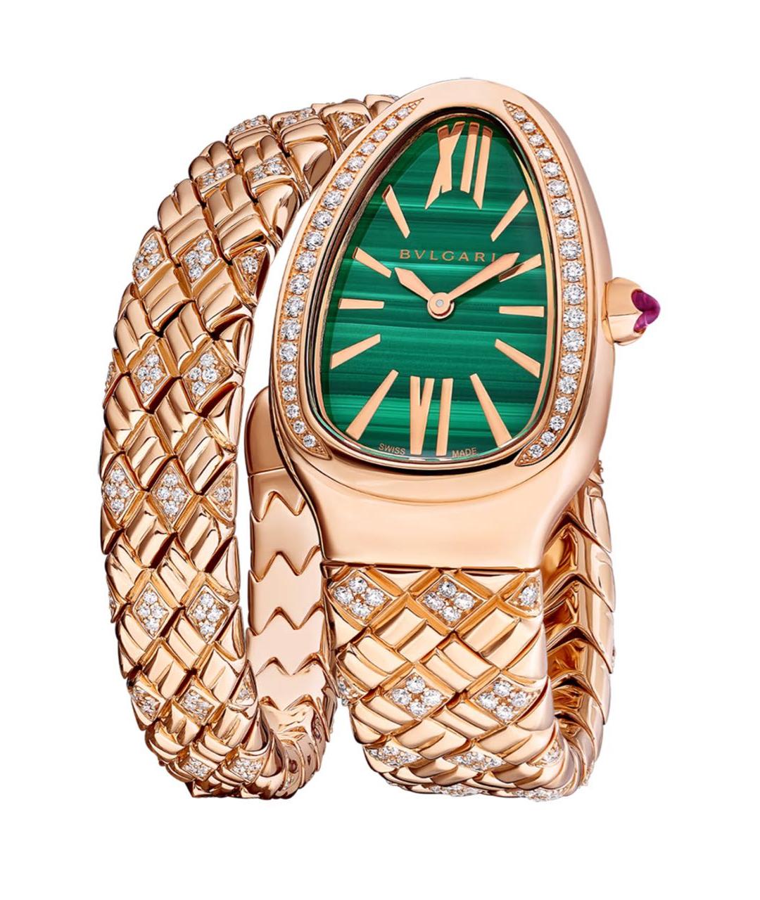 BVLGARI Золотые часы, фото 3