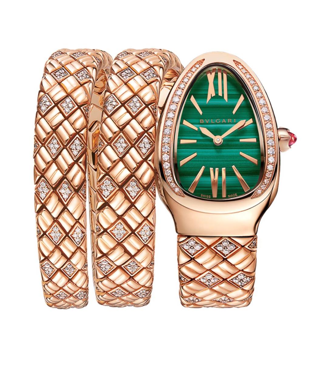 BVLGARI Золотые часы, фото 1