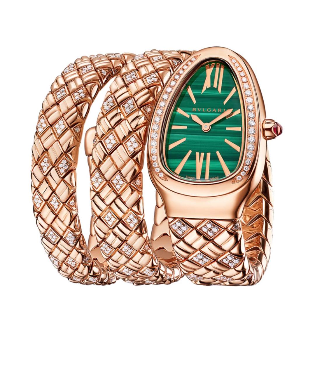 BVLGARI Золотые часы, фото 3
