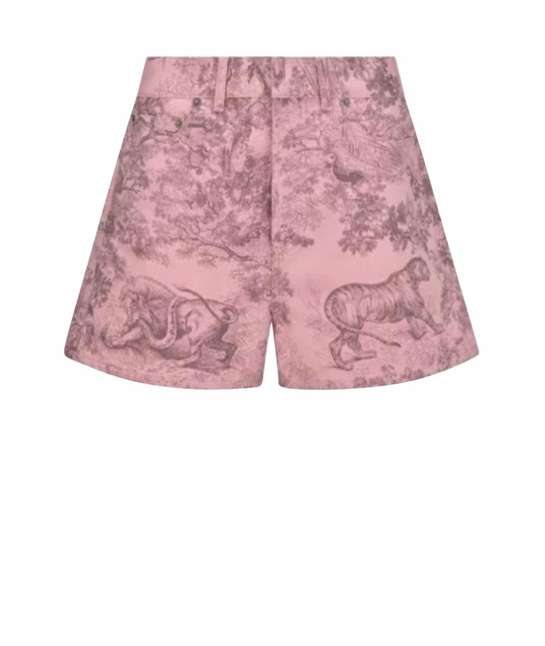 CHRISTIAN DIOR Розовые шорты, фото 1