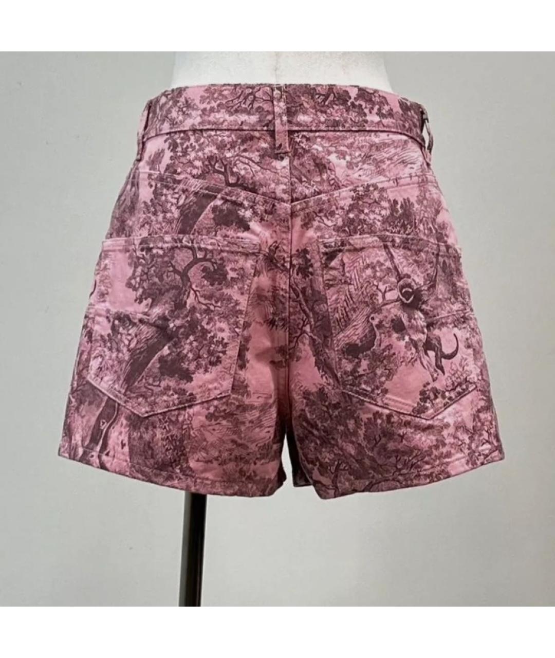 CHRISTIAN DIOR Розовые шорты, фото 3