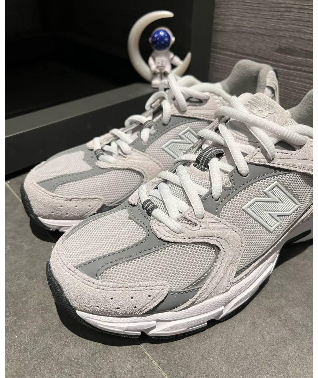 NEW BALANCE Белые кроссовки, фото 4