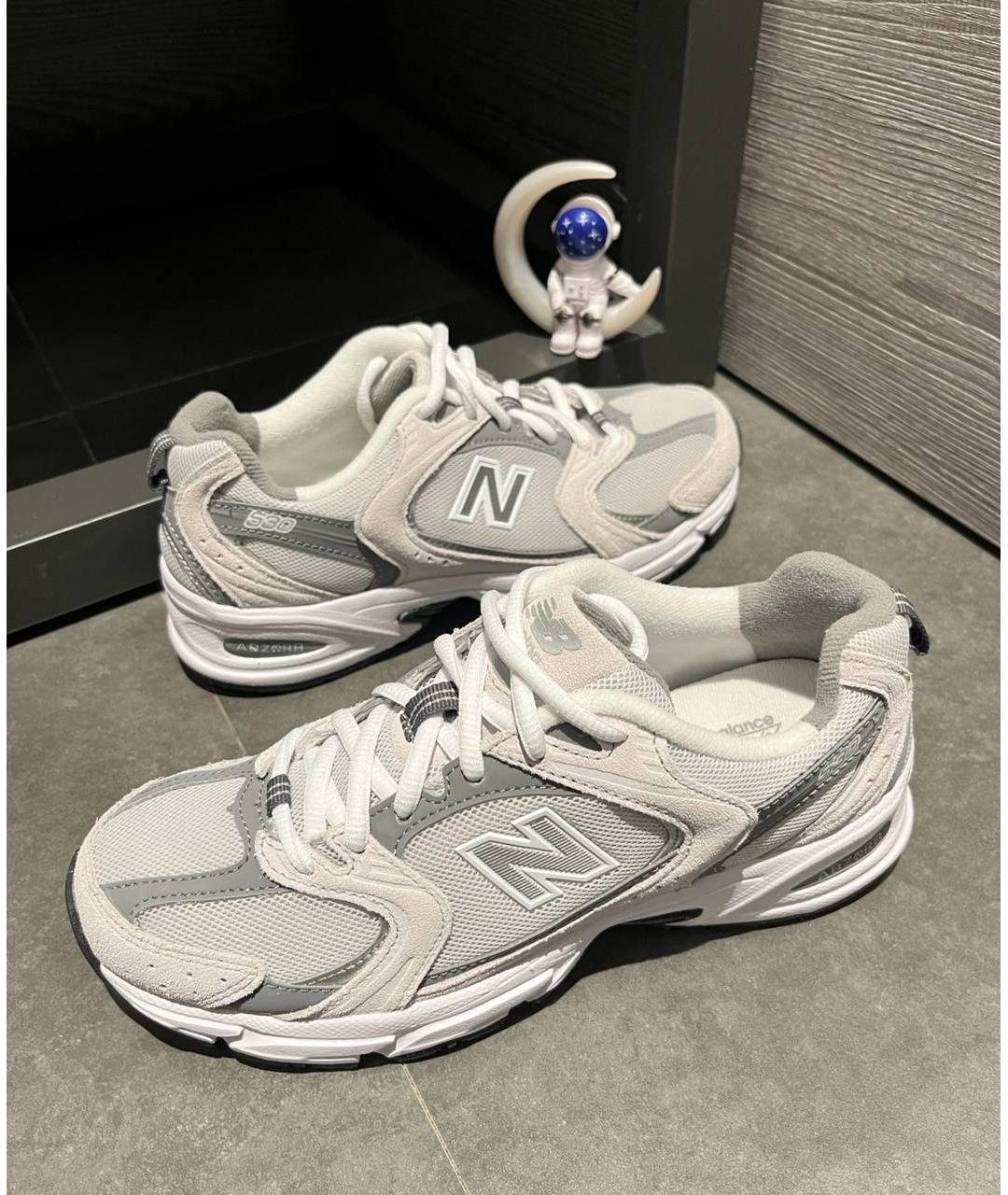 NEW BALANCE Белые кроссовки, фото 2