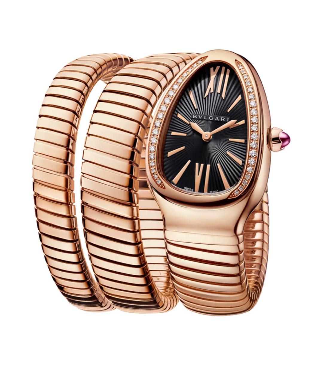 BVLGARI Золотые часы, фото 2