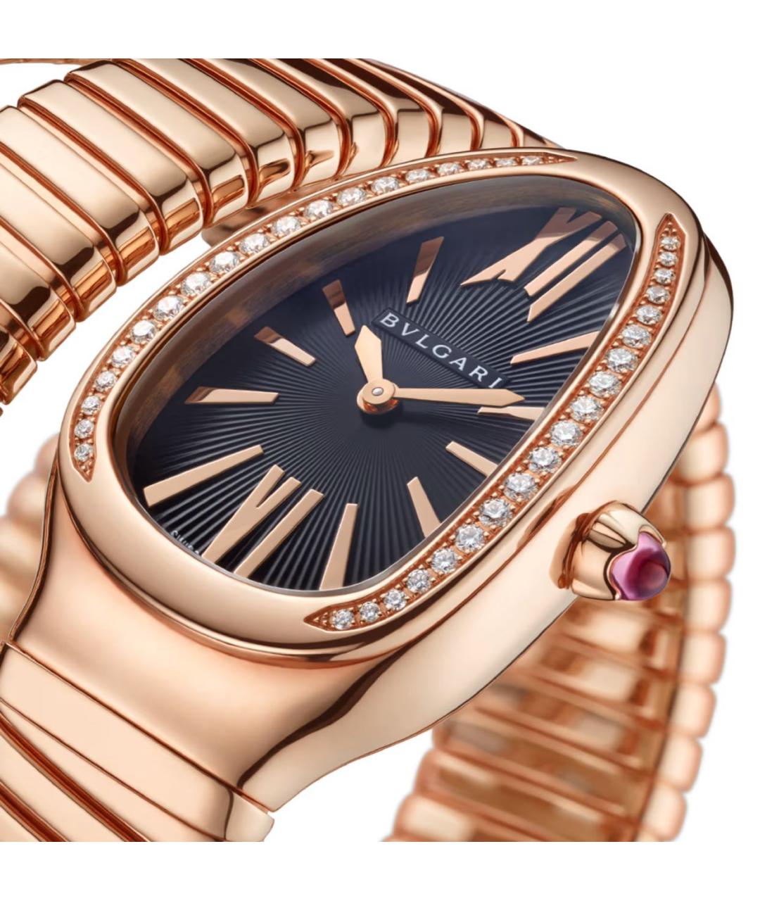 BVLGARI Золотые часы, фото 3