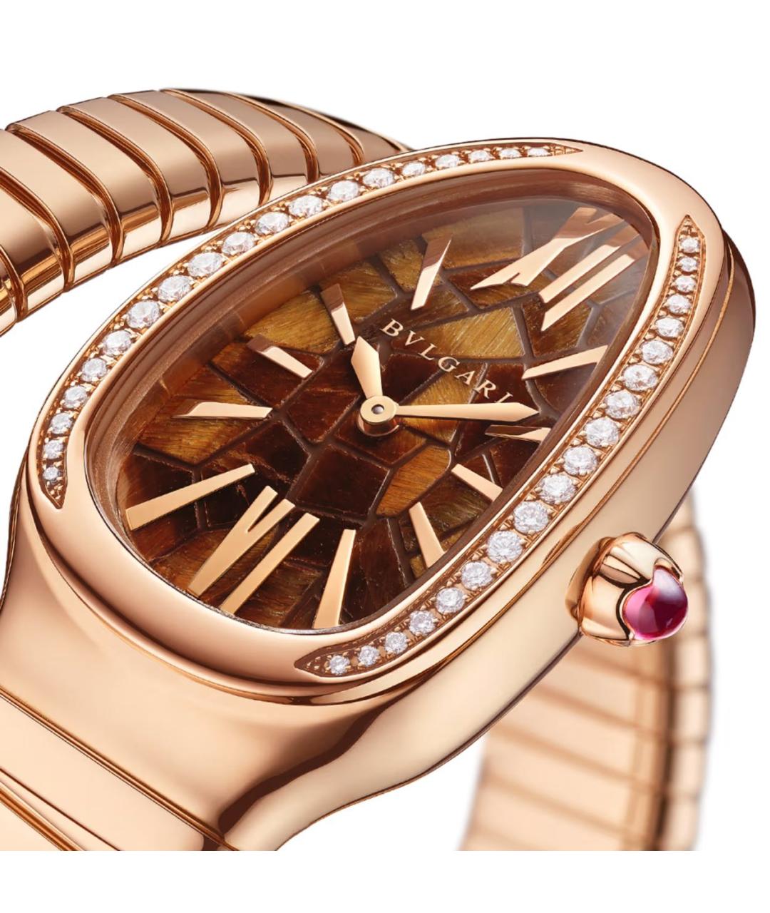 BVLGARI Золотые часы, фото 2