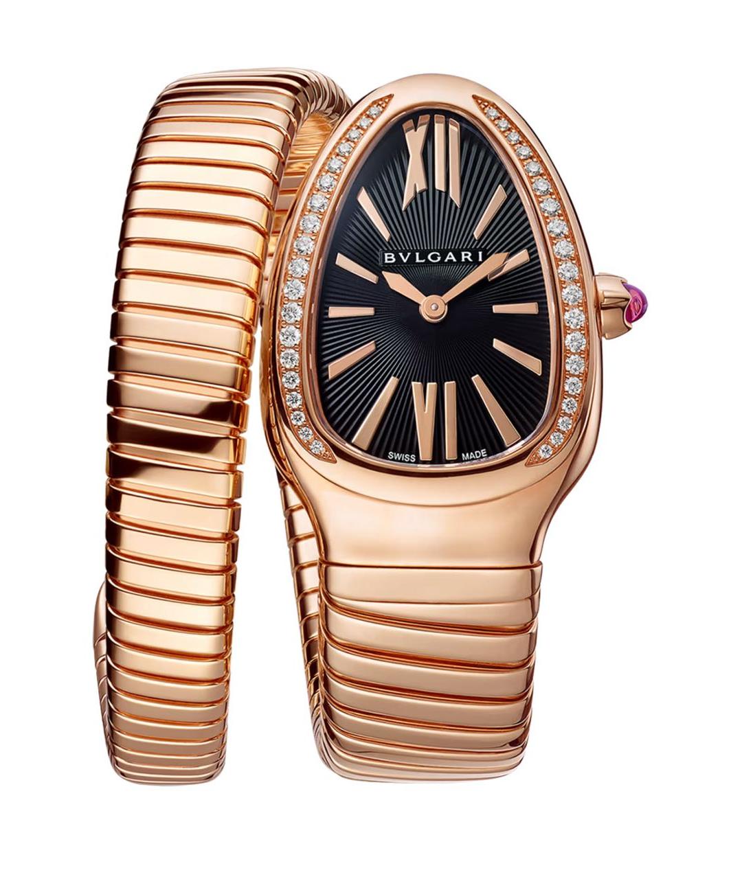 BVLGARI Золотые часы, фото 1