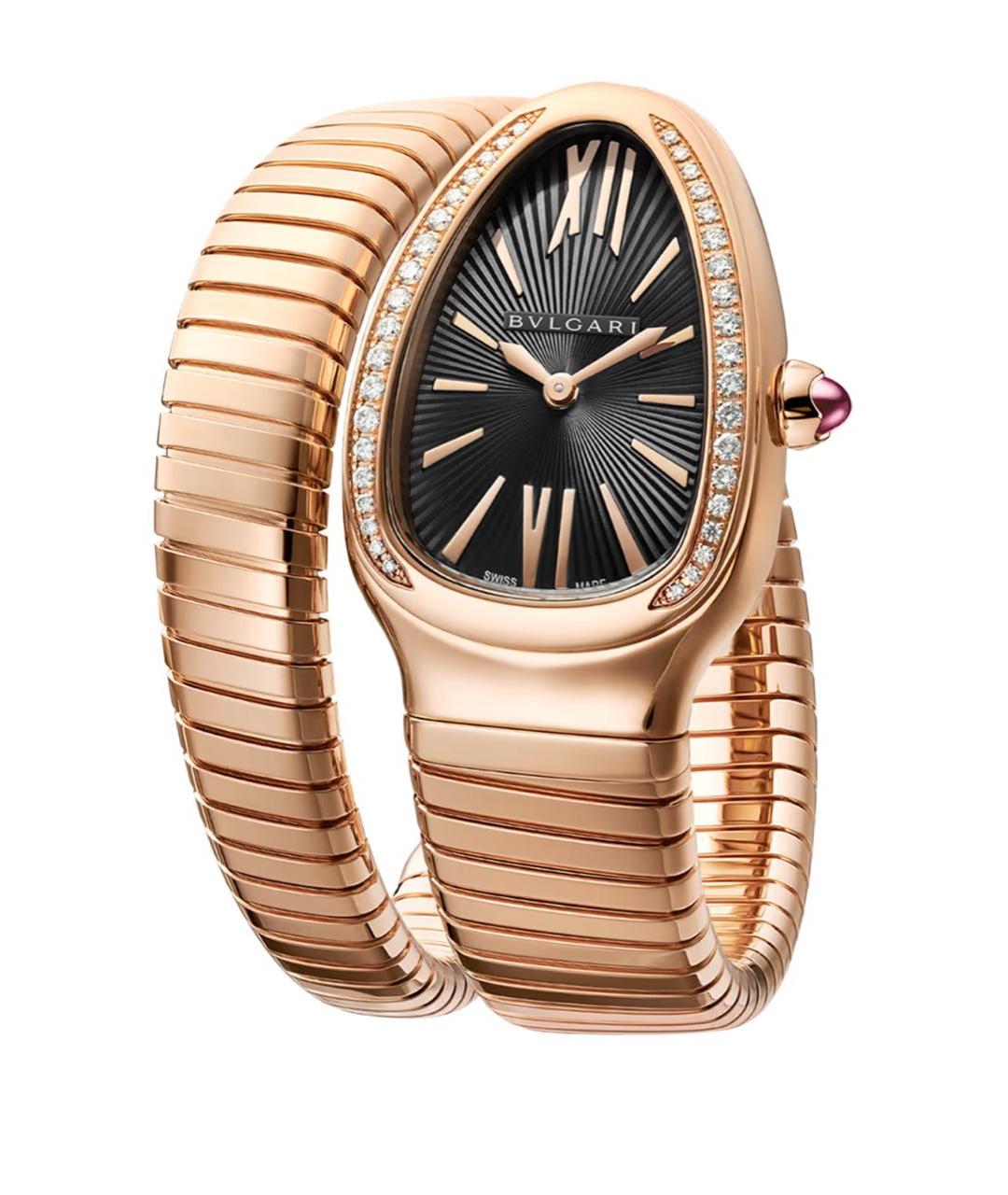 BVLGARI Золотые часы, фото 2