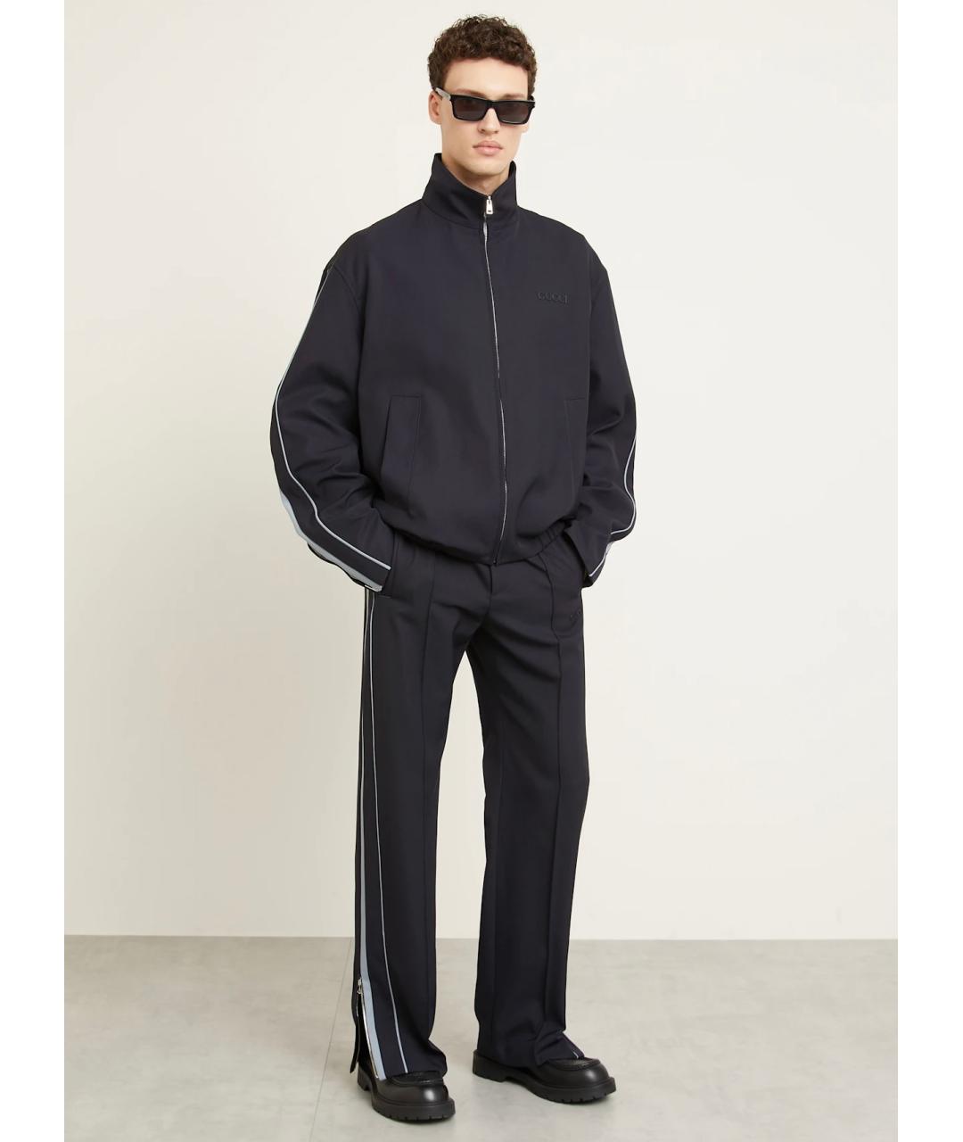 GUCCI Мульти повседневные брюки, фото 2